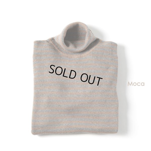 画像6: sosotto / ソソット コットンカシミア ボーダータートル (6)