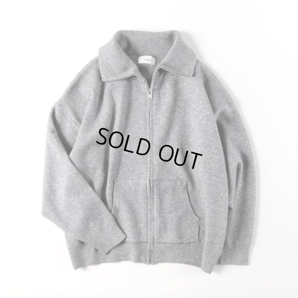 画像3: sosotto / ソソット スウェットニット ZIPUP (3)