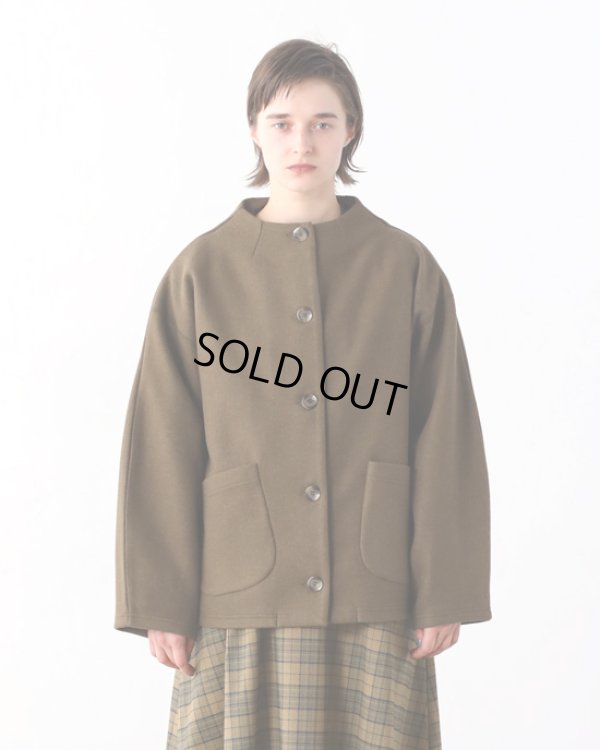 画像4: KELEN / ケレン モックネックデザインジャケット CICELY (4)