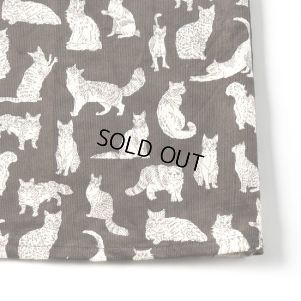 画像11: sosotto / ソソット リバティー細コール 2WAY丸衿シャーリング袖ブラウス (11)