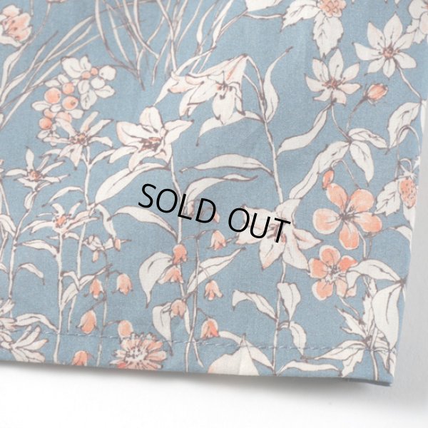 画像8: sosotto / ソソット リバティープリント ゴムシャーリングブラウス長袖 (8)