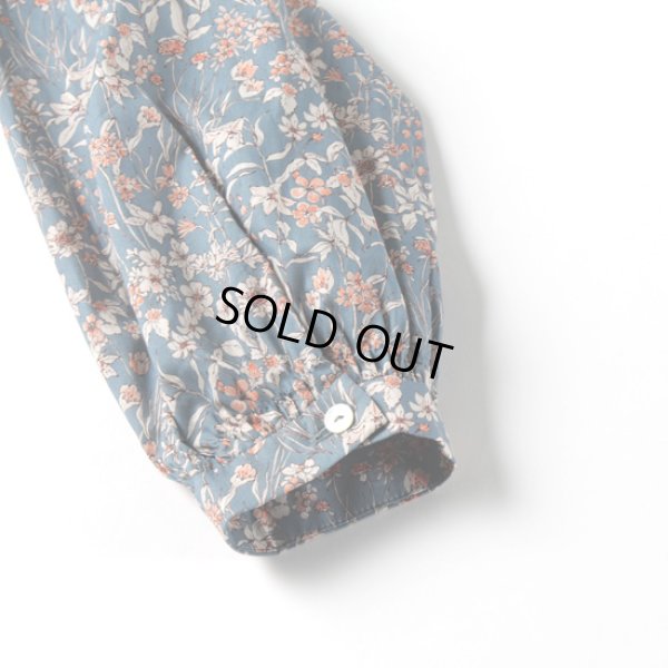 画像5: sosotto / ソソット リバティープリント ゴムシャーリングブラウス長袖 (5)