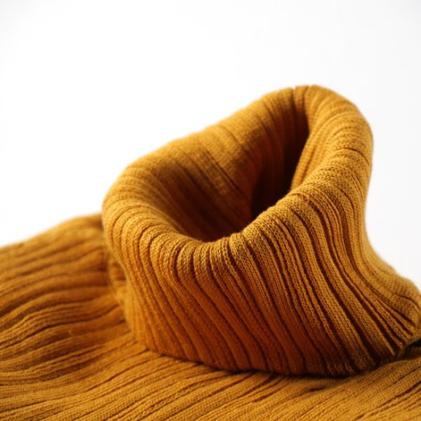 画像9: NARU / ナル ランダムリブ タートルネックセーター (9)