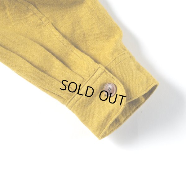 画像7: tumugu / ツムグ ざっくりリネンウール ブラウス (7)