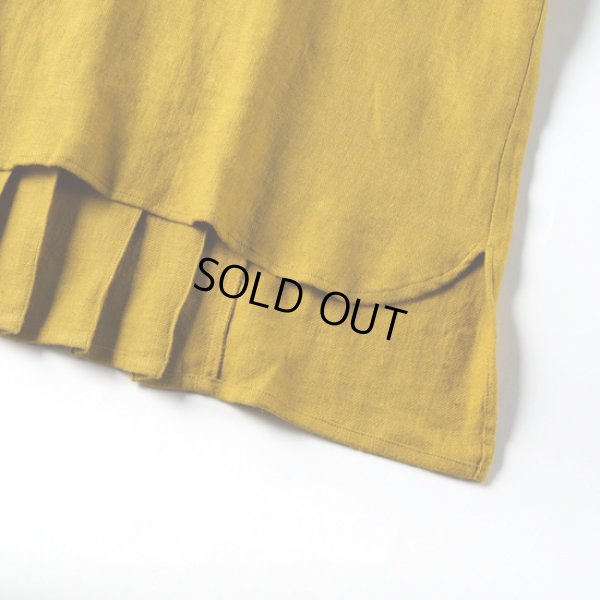 画像8: tumugu / ツムグ ざっくりリネンウール ブラウス (8)