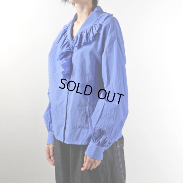 画像14: mizuiroind / ミズイロインド フリルカラーシャツ (14)