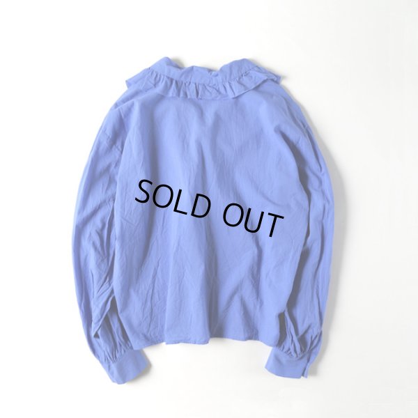 画像12: mizuiroind / ミズイロインド フリルカラーシャツ (12)