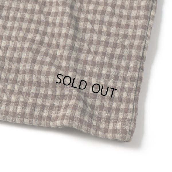 画像11: NATURAL LAUNDRY / ナテュラルランドリー 接結ギンガム ハイカラーロングプルオーバー (11)