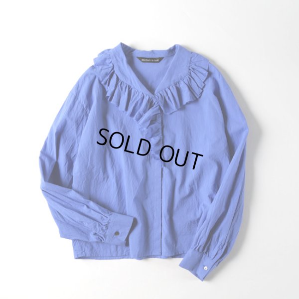 画像5: mizuiroind / ミズイロインド フリルカラーシャツ (5)