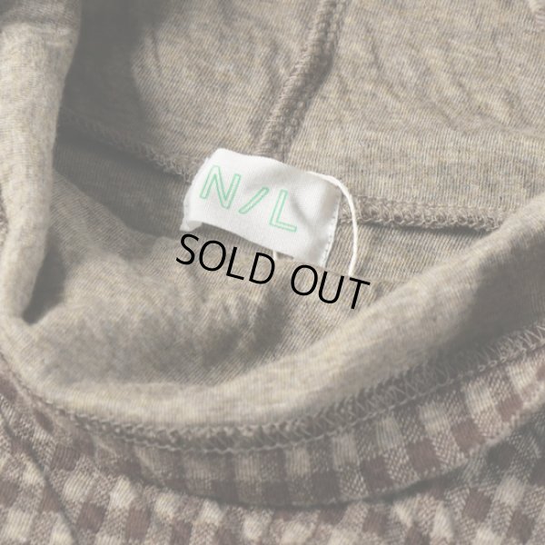 画像8: NATURAL LAUNDRY / ナテュラルランドリー 接結ギンガム ハイカラーロングプルオーバー (8)