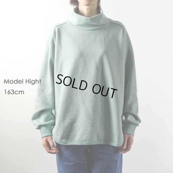 画像11: ESTROISLOSE / エストゥロワルーズ セントラル裏毛 オフタートルプルオーバー (11)