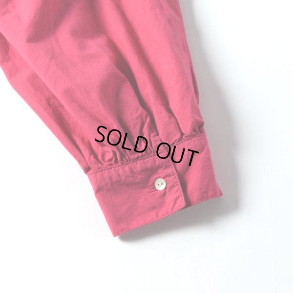 画像8: tumugu / ツムグ ライトコットンポプリン フードブラウス (8)