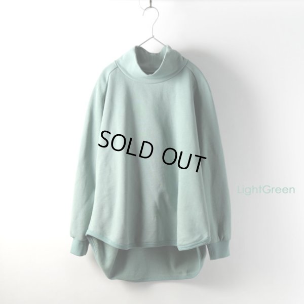 画像8: ESTROISLOSE / エストゥロワルーズ セントラル裏毛 オフタートルプルオーバー (8)