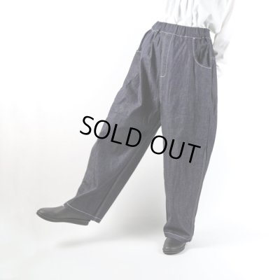 【美品】NARU ムラデニム ノッポパンツ グレー NARU / ナル ノッポパンツ 8ozムラデニム,ブランド,