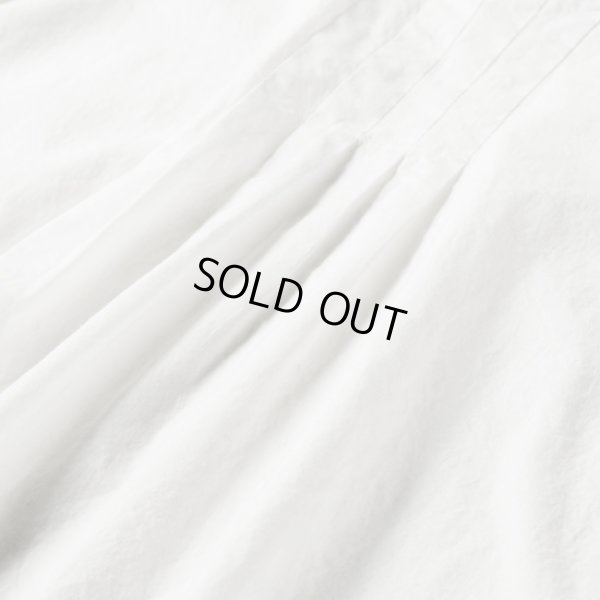 画像7: grin / グリン 天竺×布帛 タックプルオーバー (7)