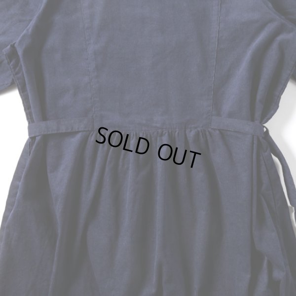 画像10: sosotto / ソソット 細コール×LIBERTY ビブヨーク切替ワンピース (10)