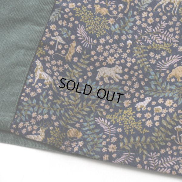 画像7: sosotto / ソソット 細コール×LIBERTY フェイクラップスカート (7)