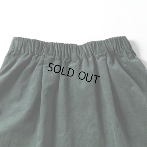 画像12: sosotto / ソソット 細コール×LIBERTY フェイクラップスカート (12)