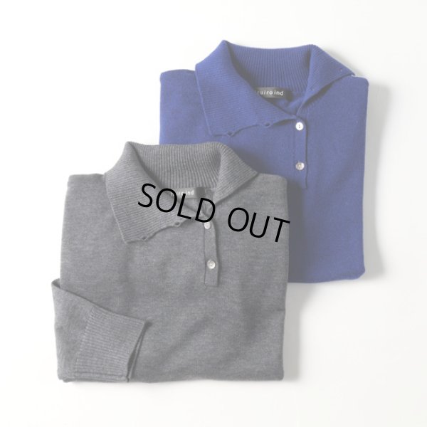 画像12: mizuiroind / ミズイロインド ハイネックプルオーバー ウイズボタン (12)