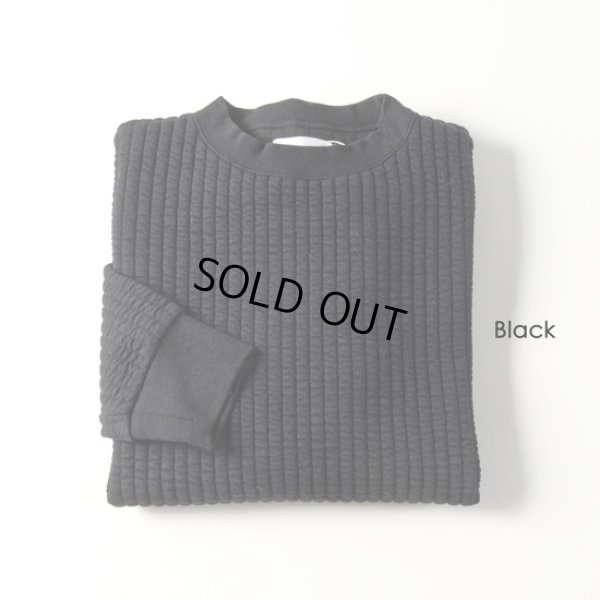 画像2: grin / グリン ストライプキルト クループルオーバー (2)