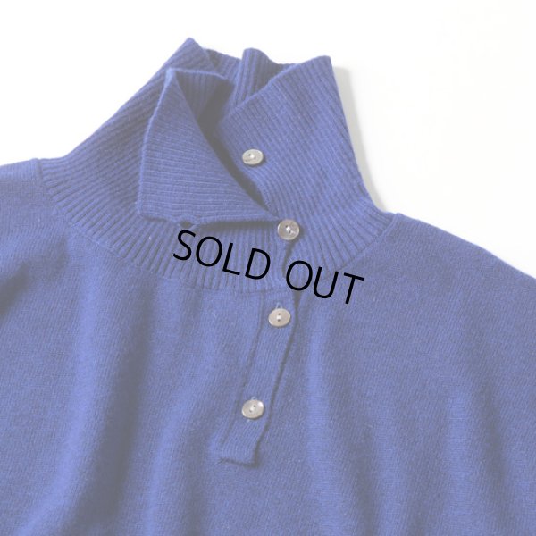 画像5: mizuiroind / ミズイロインド ハイネックプルオーバー ウイズボタン (5)
