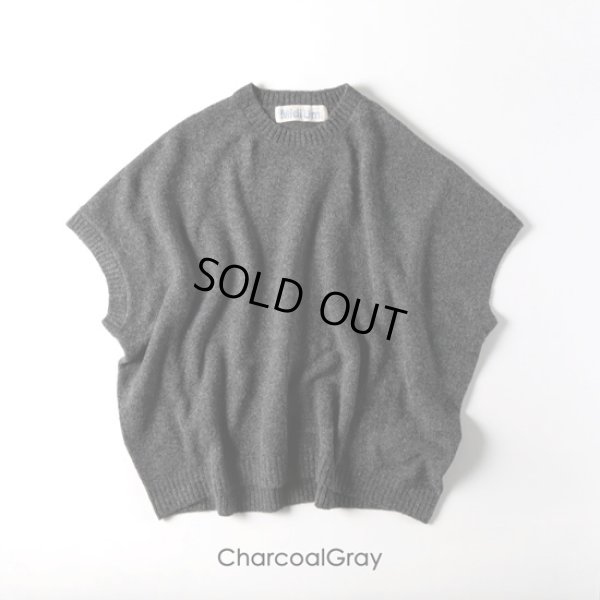 画像9: MidiUmi / ミディウミ クルーネック コクーンベスト (9)