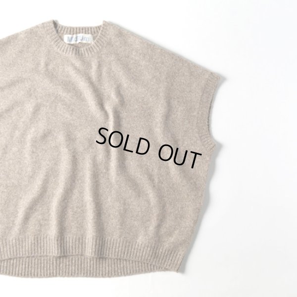 画像3: MidiUmi / ミディウミ クルーネック コクーンベスト (3)