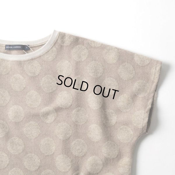 画像8: NATURAL LAUNDRY / ナテュラルランドリー ドットジャガード ドルマンベスト (8)