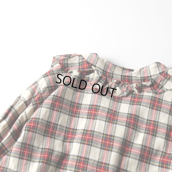 画像12: mizuiroind / ミズイロインド チェックフリルカラーシャツ (12)