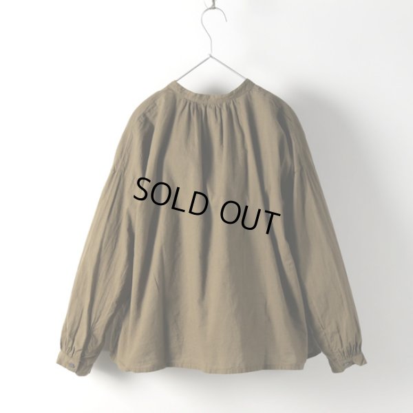 画像13: grin / グリン ソフトガーゼ起毛 Wラッフルシャツ (13)