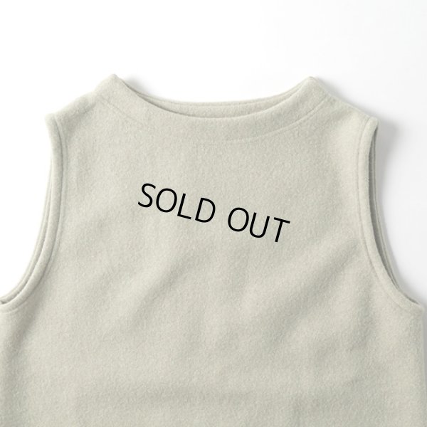 画像3: NATURAL LAUNDRY / ナテュラルランドリー ウールリング モックネックベスト (3)