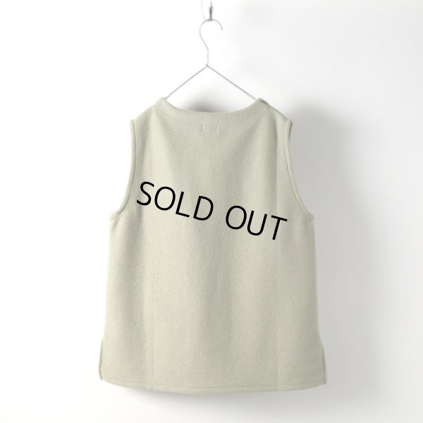 画像9: NATURAL LAUNDRY / ナテュラルランドリー ウールリング モックネックベスト (9)