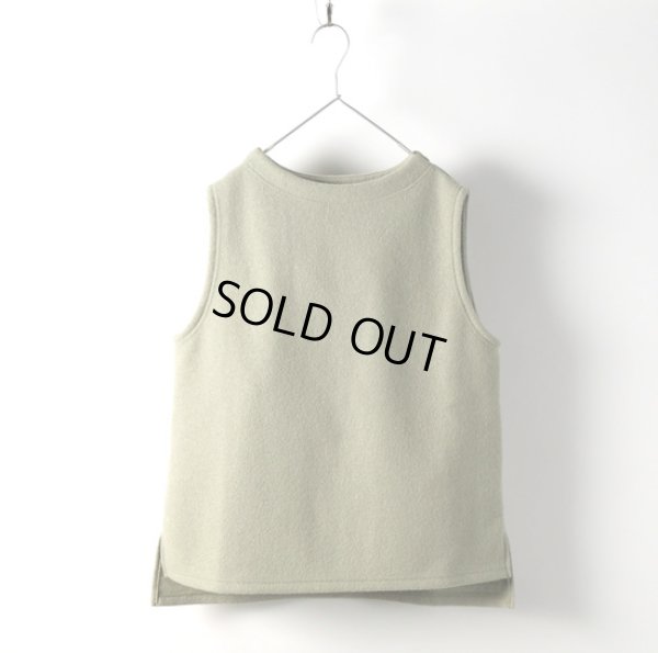 画像8: NATURAL LAUNDRY / ナテュラルランドリー ウールリング モックネックベスト (8)