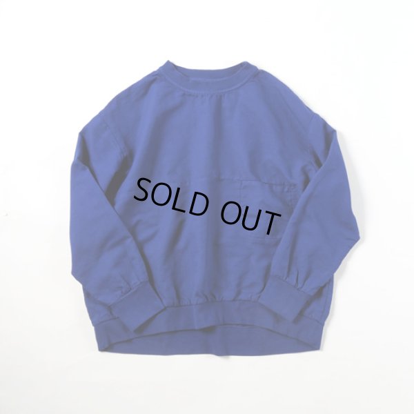 画像8: prit / プリット タオルデニム クルーネック スラッシュポケット ワイドプルオーバー (8)