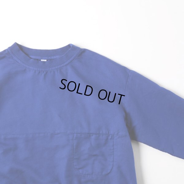 画像3: prit / プリット タオルデニム クルーネック スラッシュポケット ワイドプルオーバー (3)