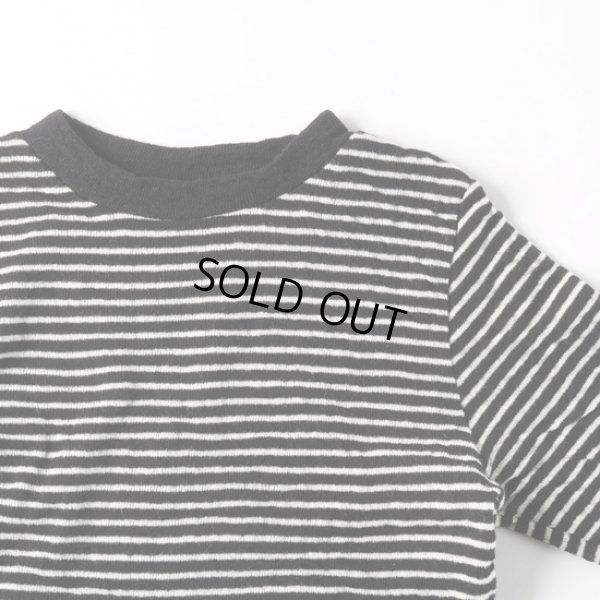 画像4: prit / プリット ウール綿接結ボーダー クルーネックプルオーバー (4)