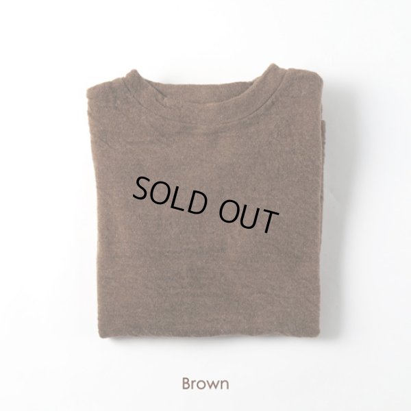 画像8: prit / プリット ウール綿接結 クルーネックプルオーバー (8)