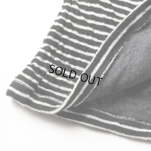 画像6: prit / プリット ウール綿接結ボーダー クルーネックプルオーバー (6)