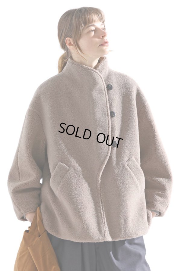 画像9: KELEN / ケレン デザインカラー ボアコート IOLL (9)