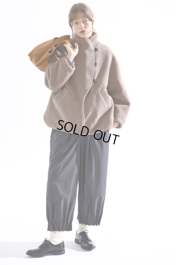 画像2: KELEN / ケレン デザインカラー ボアコート IOLL (2)