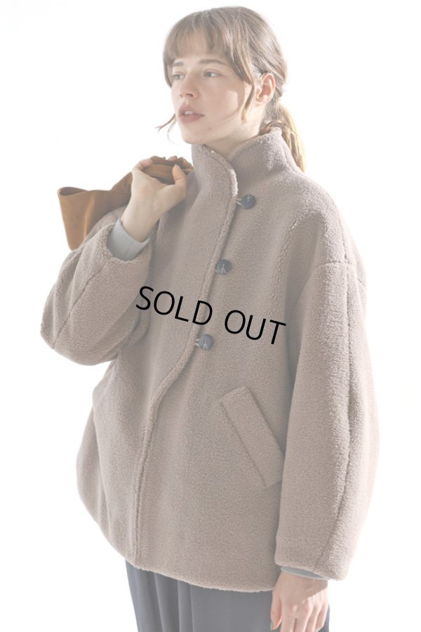 画像4: KELEN / ケレン デザインカラー ボアコート IOLL (4)