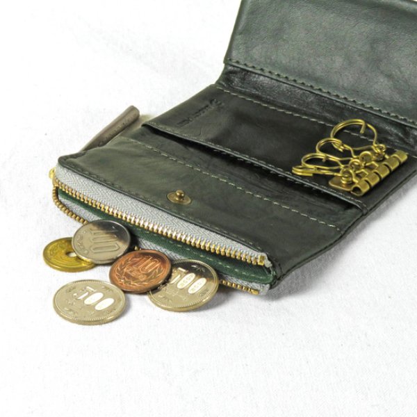 画像6: BAGGYPORT / バギーポート フルクローム ツートン キーケース  (6)