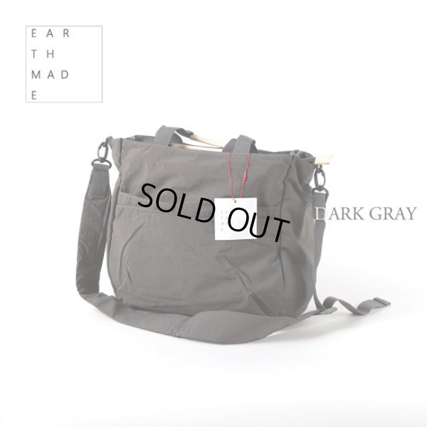 画像15: EARTH MADE / アースメイド 10POCKET INSIDE PRINT 2WAY TOTE (15)