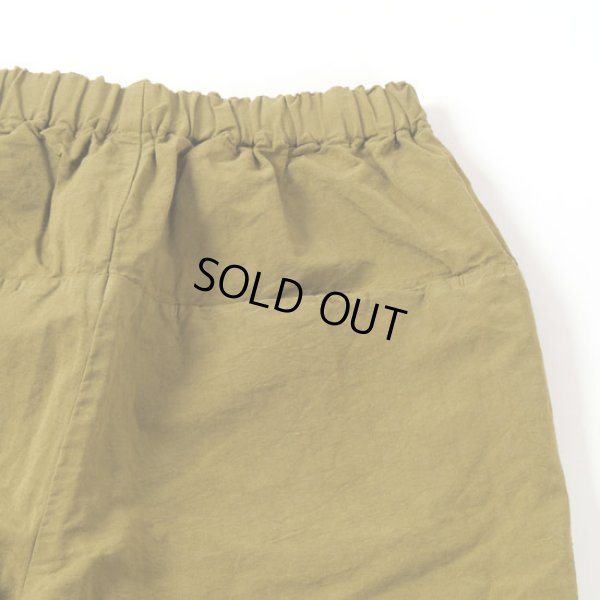 画像6: prit / プリット コットンリネン交織高密度ウェザー テーパードイージーパンツ (6)