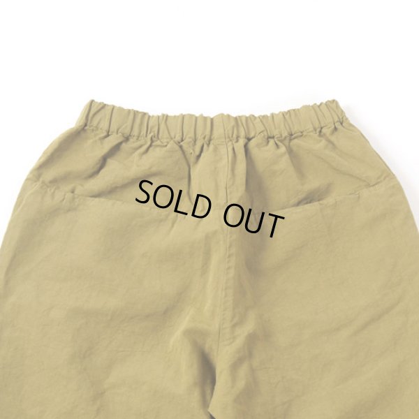 画像5: prit / プリット コットンリネン交織高密度ウェザー テーパードイージーパンツ (5)