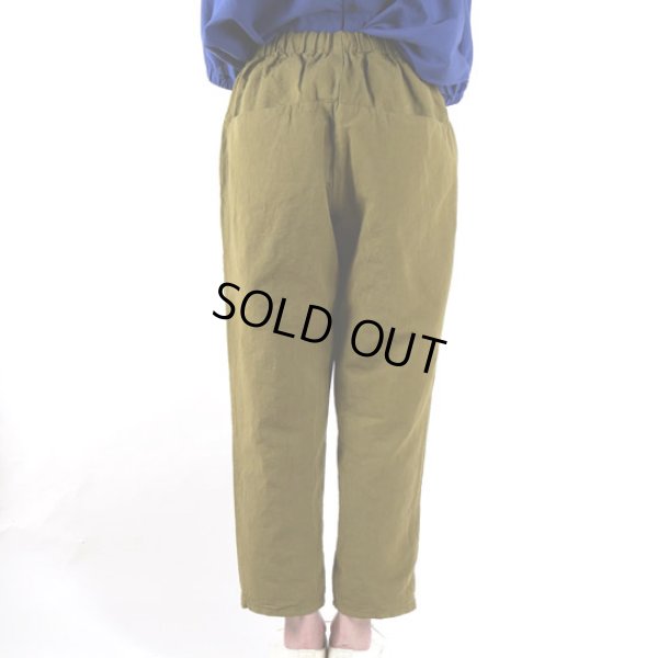 画像9: prit / プリット コットンリネン交織高密度ウェザー テーパードイージーパンツ (9)