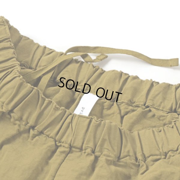 画像3: prit / プリット コットンリネン交織高密度ウェザー テーパードイージーパンツ (3)