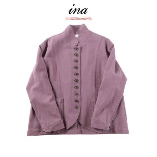 ista-ire / イスタイーレ 綿麻デニム ドルマンジャケット ista-ire（イスタイーレ）＊6.5oz綿麻甘撚りデニム バルーン