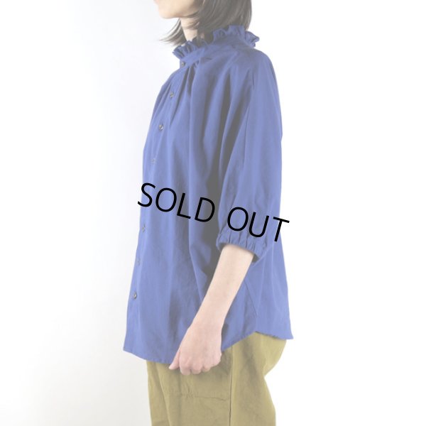 画像8: NARU / ナル 60ふんわりローン 2WAY ターキーシャツフリルネック (8)