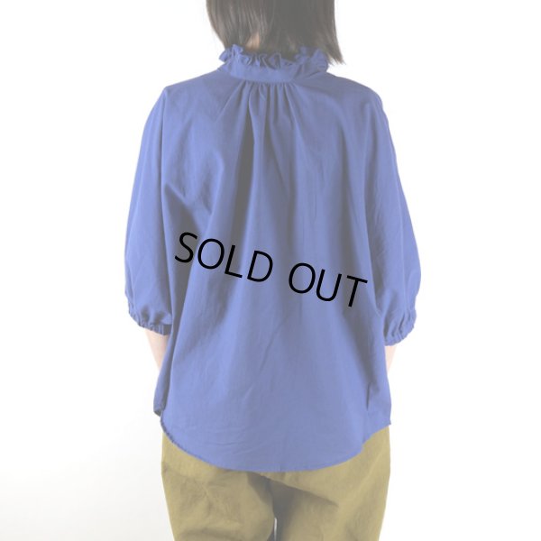 画像9: NARU / ナル 60ふんわりローン 2WAY ターキーシャツフリルネック (9)